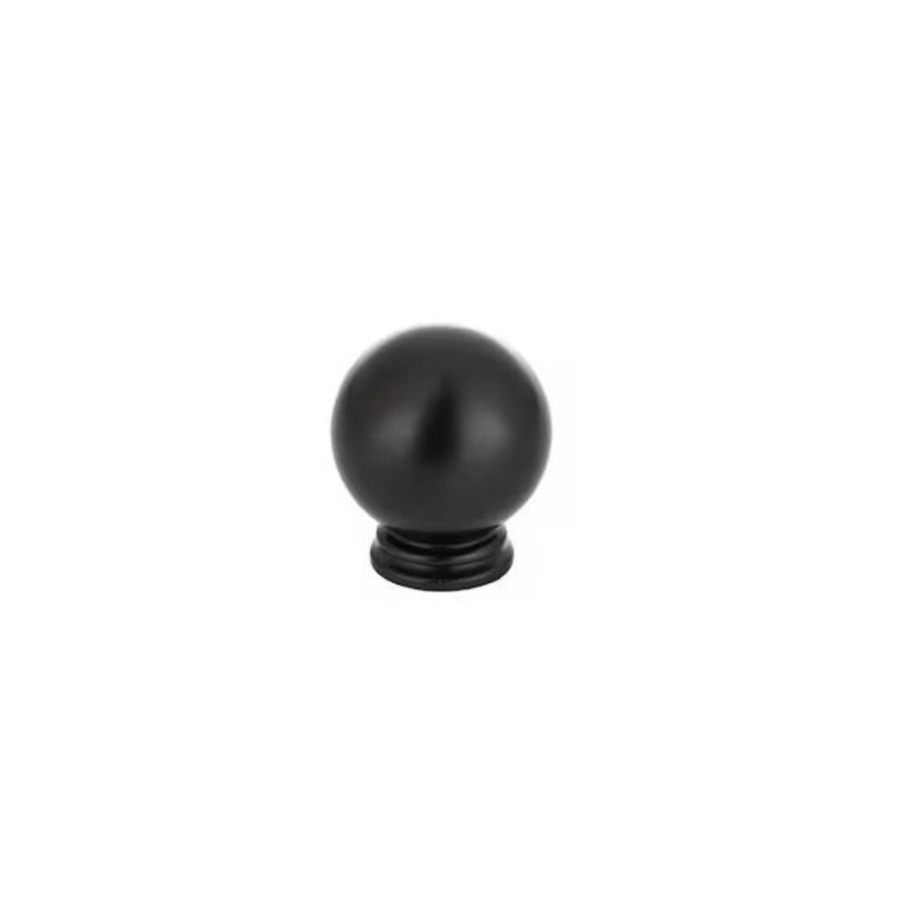 Richelieu Firenze Matte Black Traditional Cabinet knob Drawer BP878930-900 92611